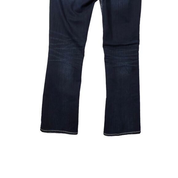 Silver jeans Suki flap Mid Rise Curvy Fit Indigo Wash Bootcut Size W30/L32 - Picture 9 of 16